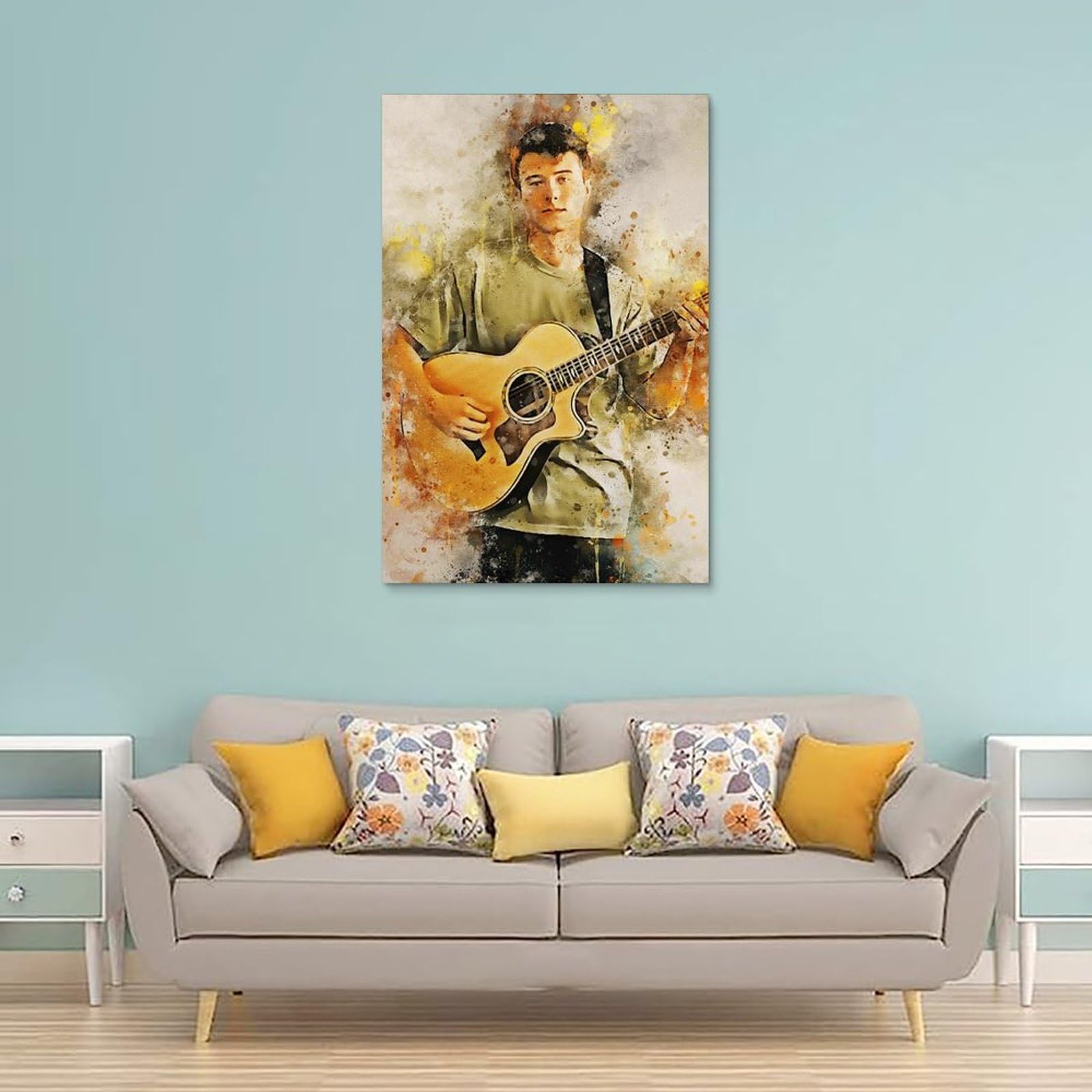 Amazon.co.jp: DEVINK ALEC ベンジャミンポスター 装飾絵画 キャンバス